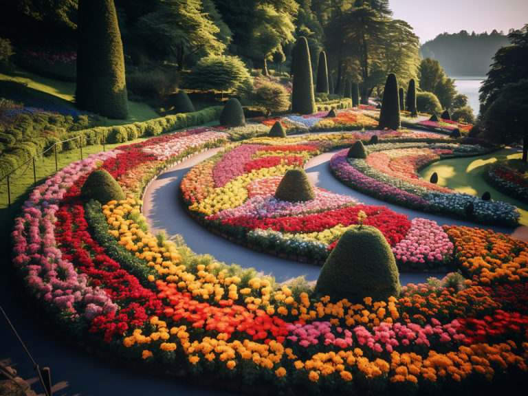 Un jardin coloré